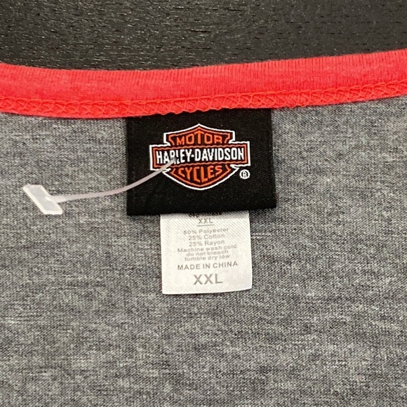 Harley-Davidson X Looney Tunes Cat Ladies 3/4 Sleeve T-Shirt - XXL - Picture 5 of 9